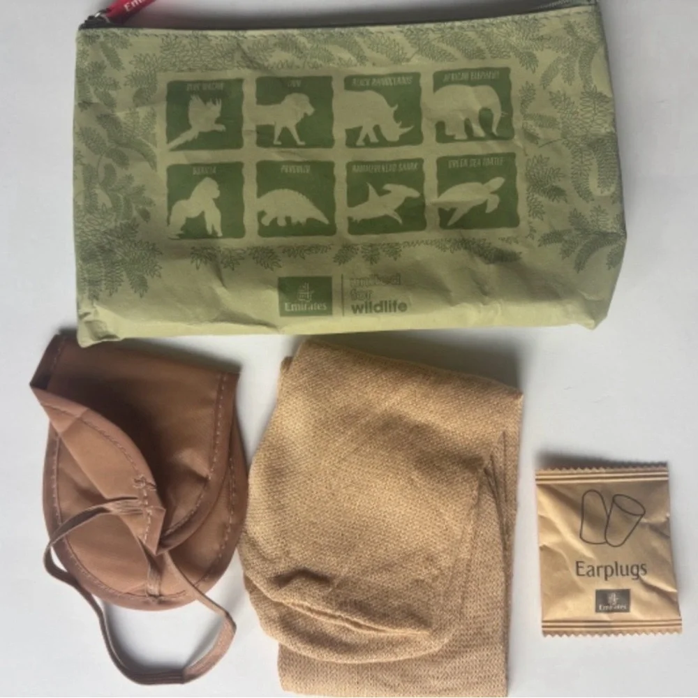 Emirates 2025 Wildlife Themed Pouch